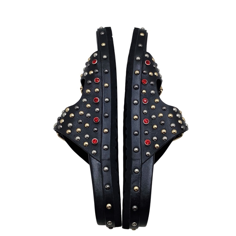 🆕{SaintG} Chloe StuddedDouble Buckle Sandal - Picture 4 of 13